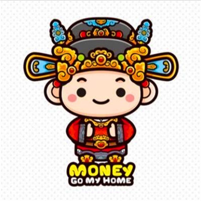 招财旺财的卡通微信头像图片合集 能带来财运的财神爷微信头像
