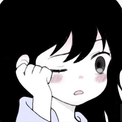2023精选优质耐看的可爱情头图片 一男一女简约手绘动漫情侣头像
