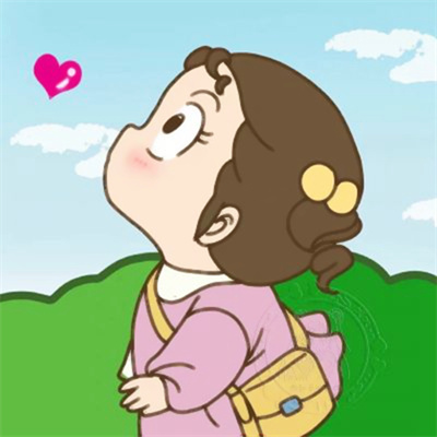 网上最受欢迎的小清新情头图片 既可爱又个性的小众卡通情侣头像