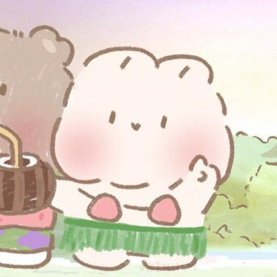 小众不易撞的萌系情侣头像合集 超可爱好看的手绘卡通情头图片
