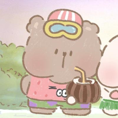 小众不易撞的萌系情侣头像合集 超可爱好看的手绘卡通情头图片
