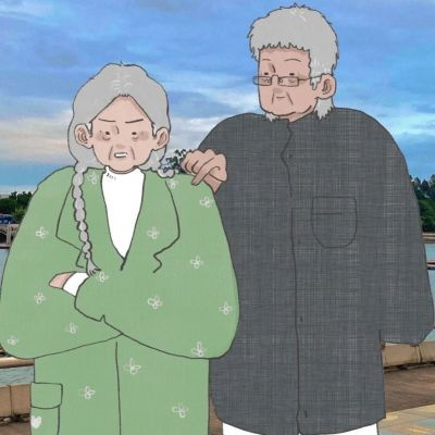 2023最新好看高质量动漫情头合集 超有爱的简约插画卡通情侣头像