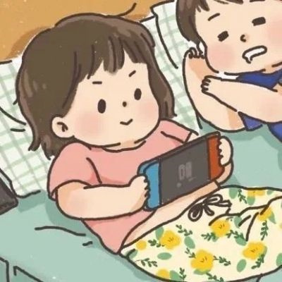 2023最新好看高质量动漫情头合集 超有爱的简约插画卡通情侣头像