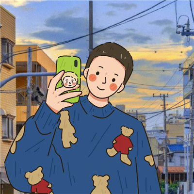 有趣超可爱高颜值动漫情头 适合两口子的搞笑的情头