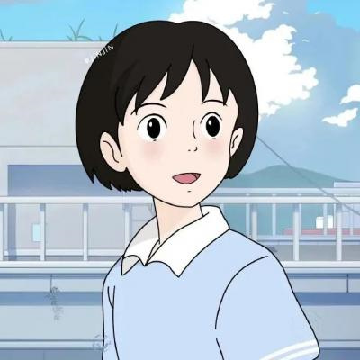高质量日系ins风动漫情头图片 可爱超甜的动漫情侣头像一男一女