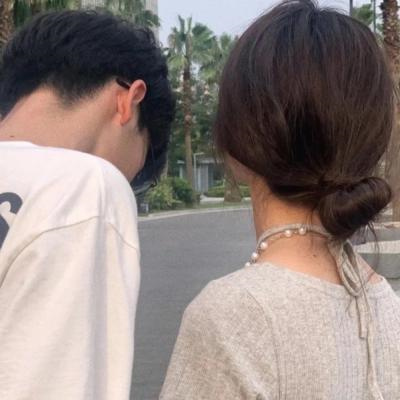 低调有意境的二人专用微信情头 ins高级质感真人不露脸情侣头像