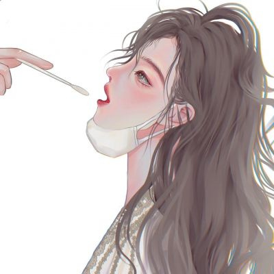最新流行超火的动漫微信情头 个性好看的qq情侣手绘头像一男一女