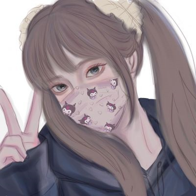 最新流行超火的动漫微信情头 个性好看的qq情侣手绘头像一男一女