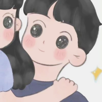 2022适合一辈子用的情侣头像 唯美好看的小清新干净简单卡通情头