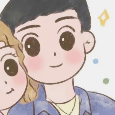 2022适合一辈子用的情侣头像 唯美好看的小清新干净简单卡通情头
