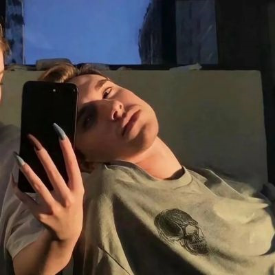 唯美有意境的超好看情头最新 一男一女分开的背影情侣头像不明显