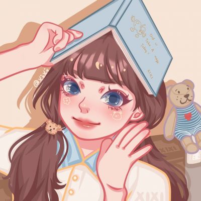 超级火很有质感的动漫头像 精致又很可爱的卡通动漫女生头像