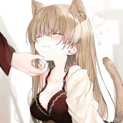 超级可爱超级卡通女生头像 很干净冷淡风超级萌动漫女头高级感
