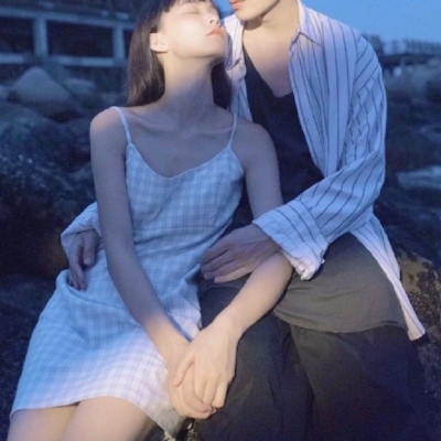 复古风双人甜到炸的情侣头像 超级有质感双人浪漫情头合集