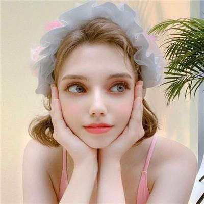 养眼耐看少女感十足的休闲女头 看起来超干净的白嫩皮肤欧美女头