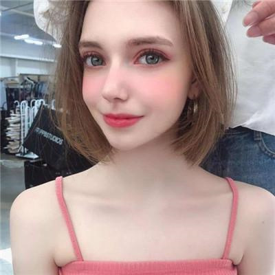 养眼耐看少女感十足的休闲女头 看起来超干净的白嫩皮肤欧美女头