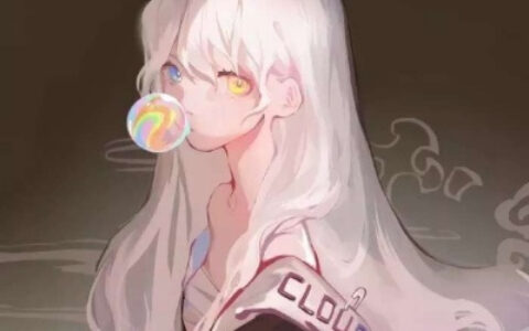 灵动活泼的软萌甜妹动漫头像 超好看的高质量手绘动漫女生头像