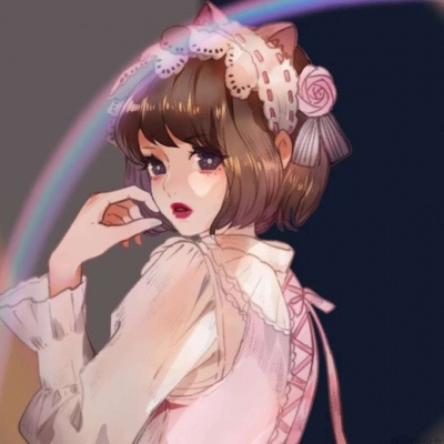灵动活泼的软萌甜妹动漫头像 超好看的高质量手绘动漫女生头像