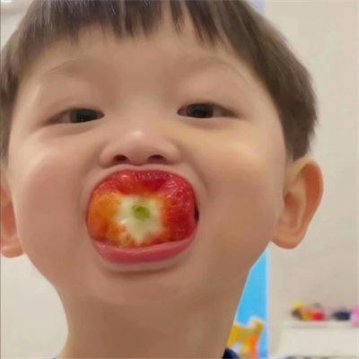 不容易看出的情侣款微信头像 2022高清最新可爱萌娃情头一男一女