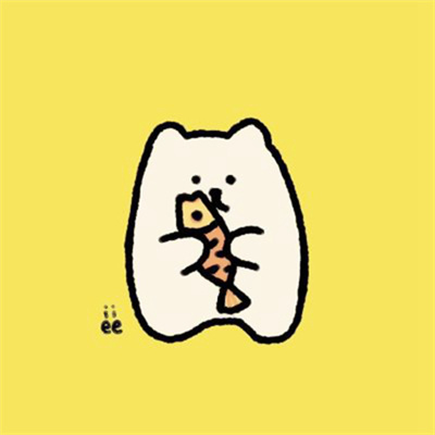 最新版简单高级的优质卡通头像 男女都能用的个性卡通微信头像
