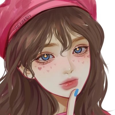 高清精致的清爽动漫女头 2022超流行的手绘真人女头高级感十足