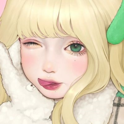 高清精致的清爽动漫女头 2022超流行的手绘真人女头高级感十足