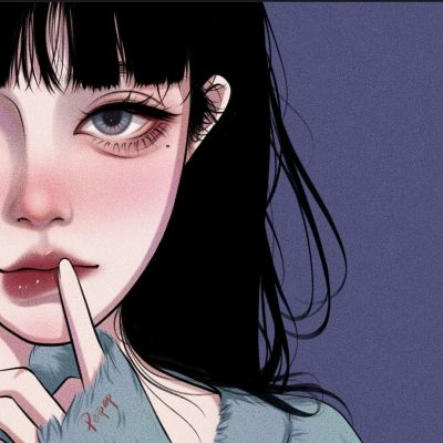 高清精致的清爽动漫女头 2022超流行的手绘真人女头高级感十足