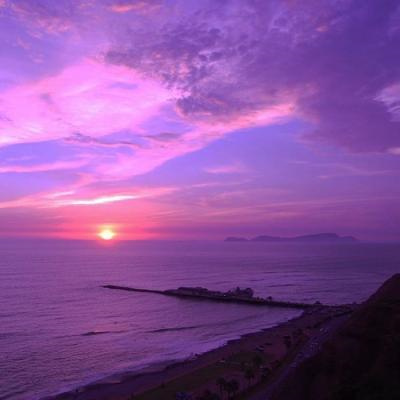 彩虹大海云朵风景头像超好看 能够带来好运的转运微信风景头像