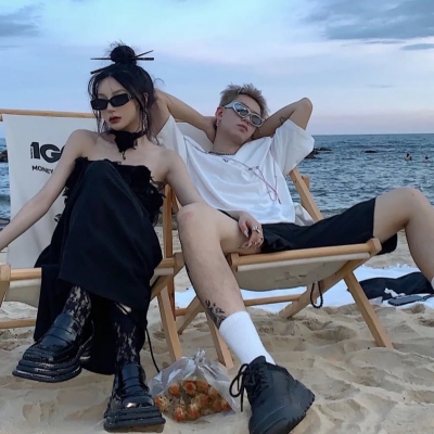 2022很甜美的真人高清情头 很甜美的气质的情侣双人高级头像