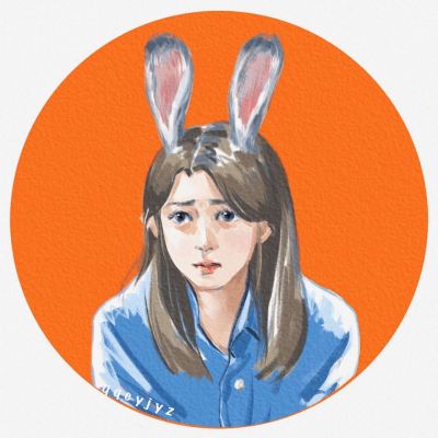 皮又很俏皮的二次元情侣头像 手绘2022最新版一男一女卡通情头
