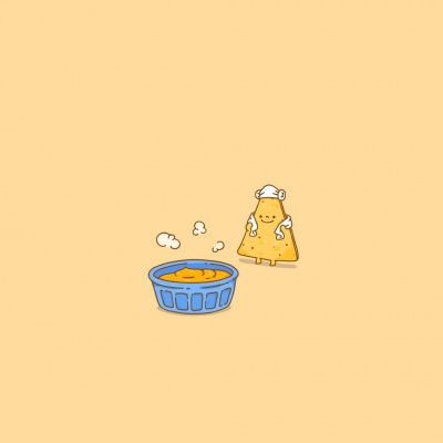 独一无二的美食女生头像图片 Q版食物萌图可爱吃货卡通头像合集