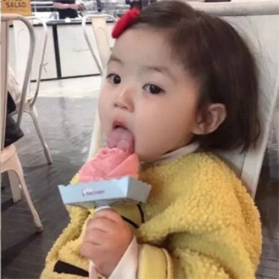 适合学生党用的不明显情侣头像 可爱搞怪的萌娃情侣头像一男一女