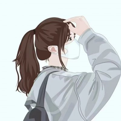 好看又不明显的情头小清新头像 高质量小众动漫情侣头像手绘高清
