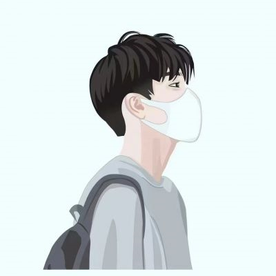 好看又不明显的情头小清新头像 高质量小众动漫情侣头像手绘高清