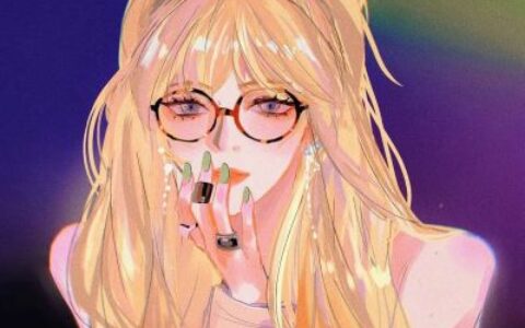 高级感满满的女生二次元头 乖乖的又很酷的女生高级感的动漫头像