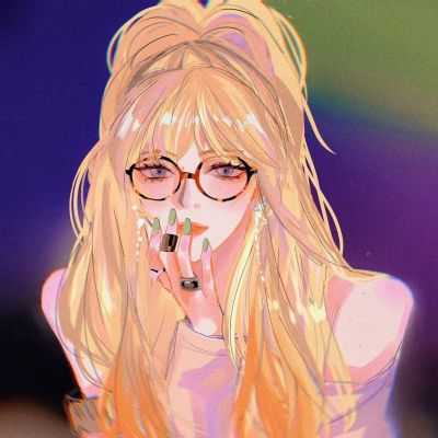 高级感满满的女生二次元头 乖乖的又很酷的女生高级感的动漫头像