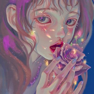 很阳光的又很简单的动漫女头 很阳光又很耐看女生二次元卡通头像