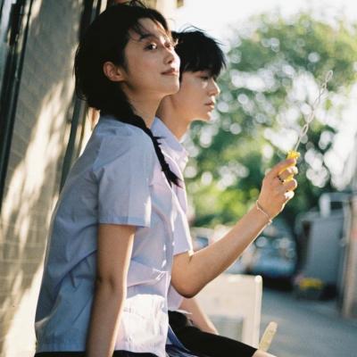 超级甜的情侣头像真人 情头真人不明显ins风甜蜜
