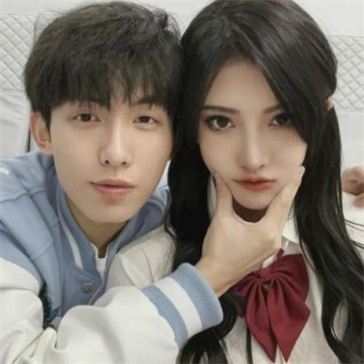 超级甜的情侣头像真人 情头真人不明显ins风甜蜜