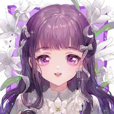 清新森系超好看的卡通女生头像 仙气飘飘动漫二次元女生头像高冷