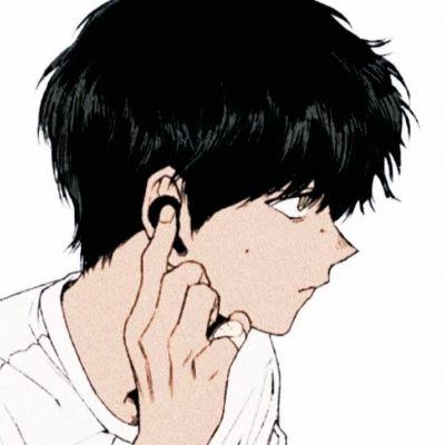 很精致可爱男生头像黑白动漫 二次元全新很优质的很好看男生头像