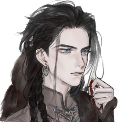 很精致可爱男生头像黑白动漫 二次元全新很优质的很好看男生头像