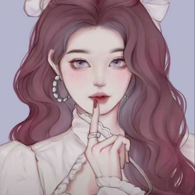 很好看的又很精致的女生二 全新手绘高冷精致女生动漫卡通qq头像