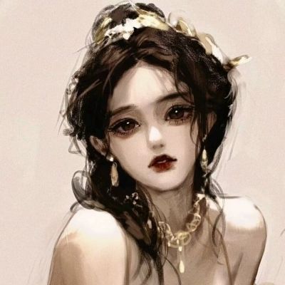 很好看的又很精致的女生二 全新手绘高冷精致女生动漫卡通qq头像