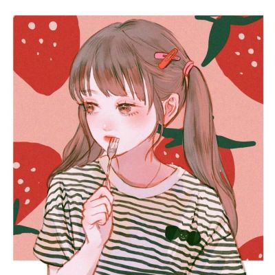 很好看的又很精致的女生二 全新手绘高冷精致女生动漫卡通qq头像
