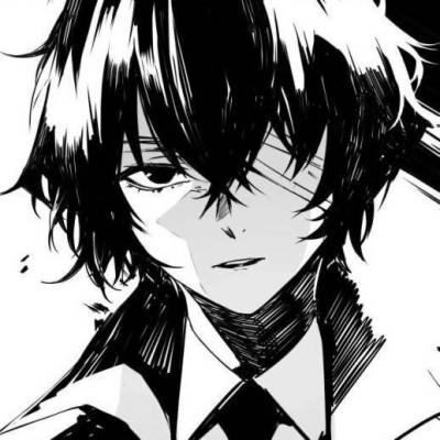 卡哇伊很可爱的动漫男生头像很 二次元黑白动漫超帅卡通男生头像