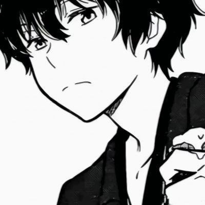 卡哇伊很可爱的动漫男生头像很 二次元黑白动漫超帅卡通男生头像