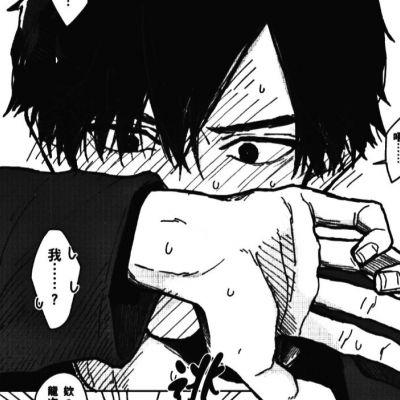 卡哇伊很可爱的动漫男生头像很 二次元黑白动漫超帅卡通男生头像