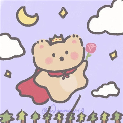 少女精致二次元可爱情侣头像 很好看的最新甜到爆的动漫情侣头像