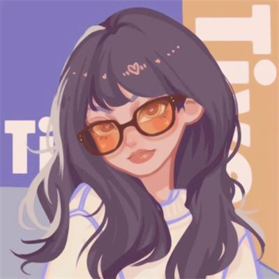 手绘女头短发青春少女可爱头像 超拽手绘女生头像图片女孩